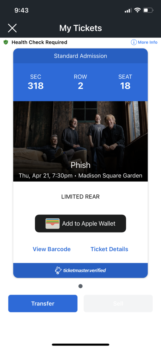 Have 1 For Phish Msg 4 21 Sec 318 Face No Fees Carollerner Cashortrade Org Face Value Tickets
